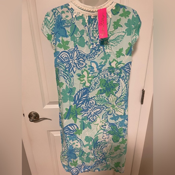 NWT Lilly Pulitzer Madia Tunic Dress Whisper Blue - Picture 5 of 7